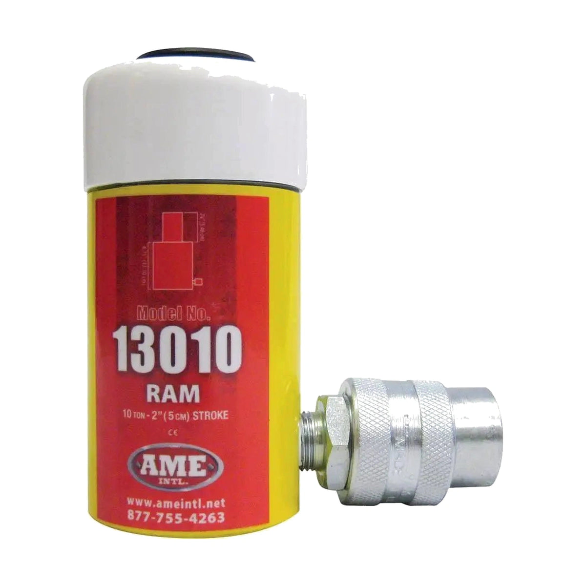 AME 13010 10 Ton Hydraulic Ram - 2-1/8 in Stroke