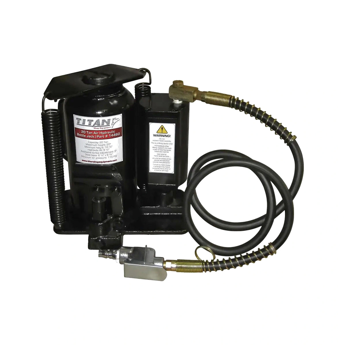 AME 14460 20 Ton Capacity Air / Hydraulic Bottle Jack - 14460