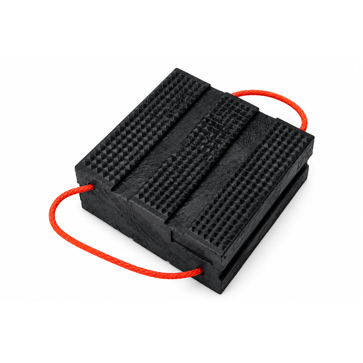 AME 15232 Slab Super Cribbing Block (6"H x 12"W x 12"L, Pyramid - Polymer)