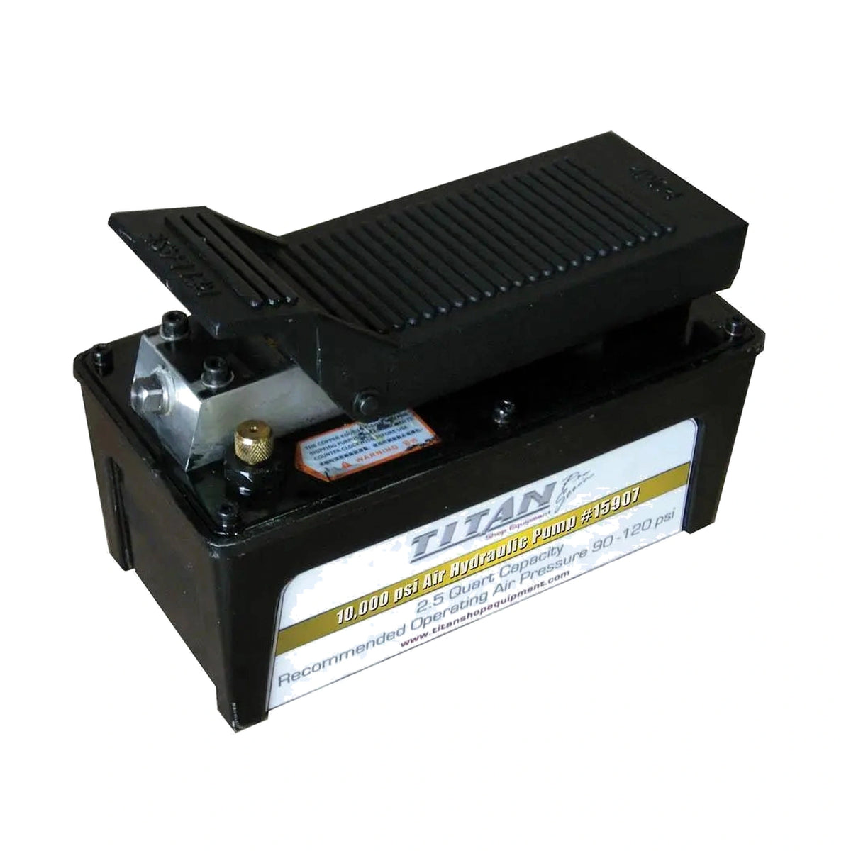 AME 15907 Titan Air Hydraulic Pump 3,900 PSI (2.5 Quart)