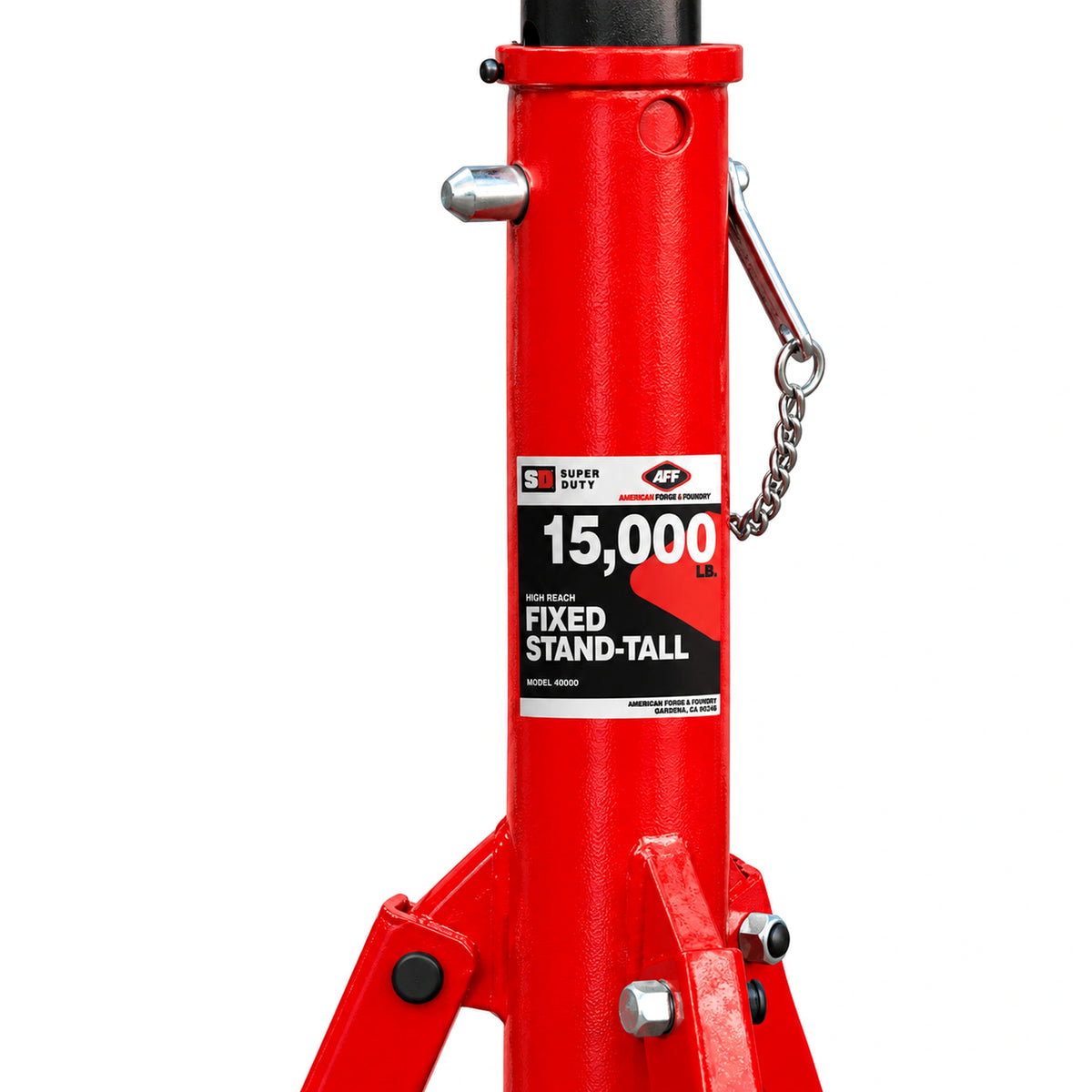 AFF 3342SD 15000 lb High Truck Jack Stands - Heavy Duty Pair