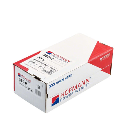 Hofmann Power Weight WW-WG-360-55 Adhesive Wheel Weights, Type 360, 55g, Box of 50