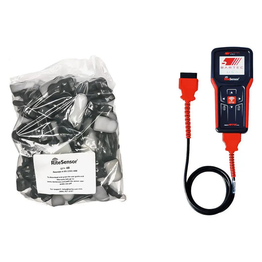 Rite-Sensors Bundle with TechRITEPro TPMS tool for multi-vehicle diagnostics and tire service