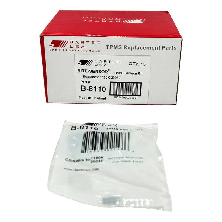 BARTEC | B-8110 | TPMS Service Kit | For Acura, Honda, Lexus, Toyota, Scion