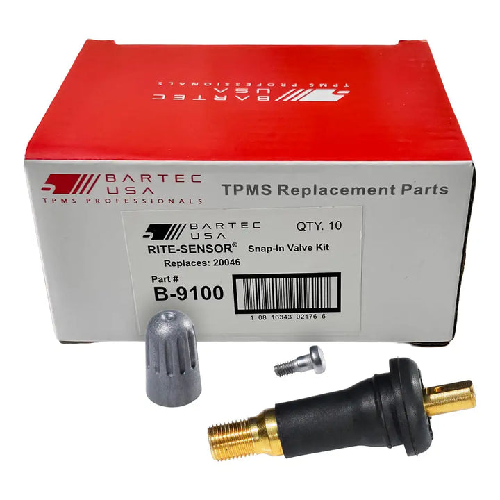 Bartec B-9100 TPMS Snap-in Valve Service Kit (VS-20 20046) -