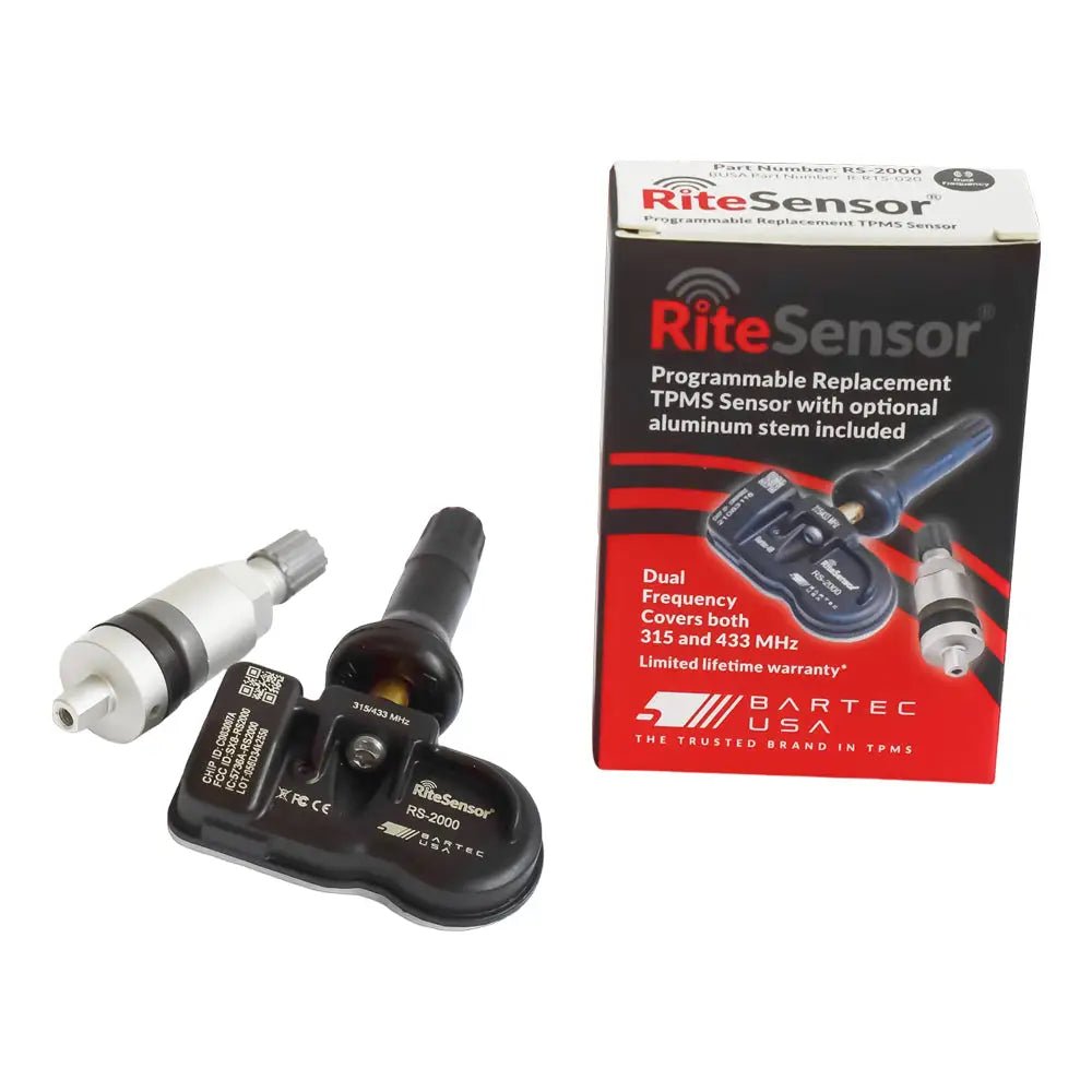 Safety Sensor Hp R2000 BARTEC RS-2000 RITESensors TPMS, Dual Band 315/433Mhz – Garage Supply Guys