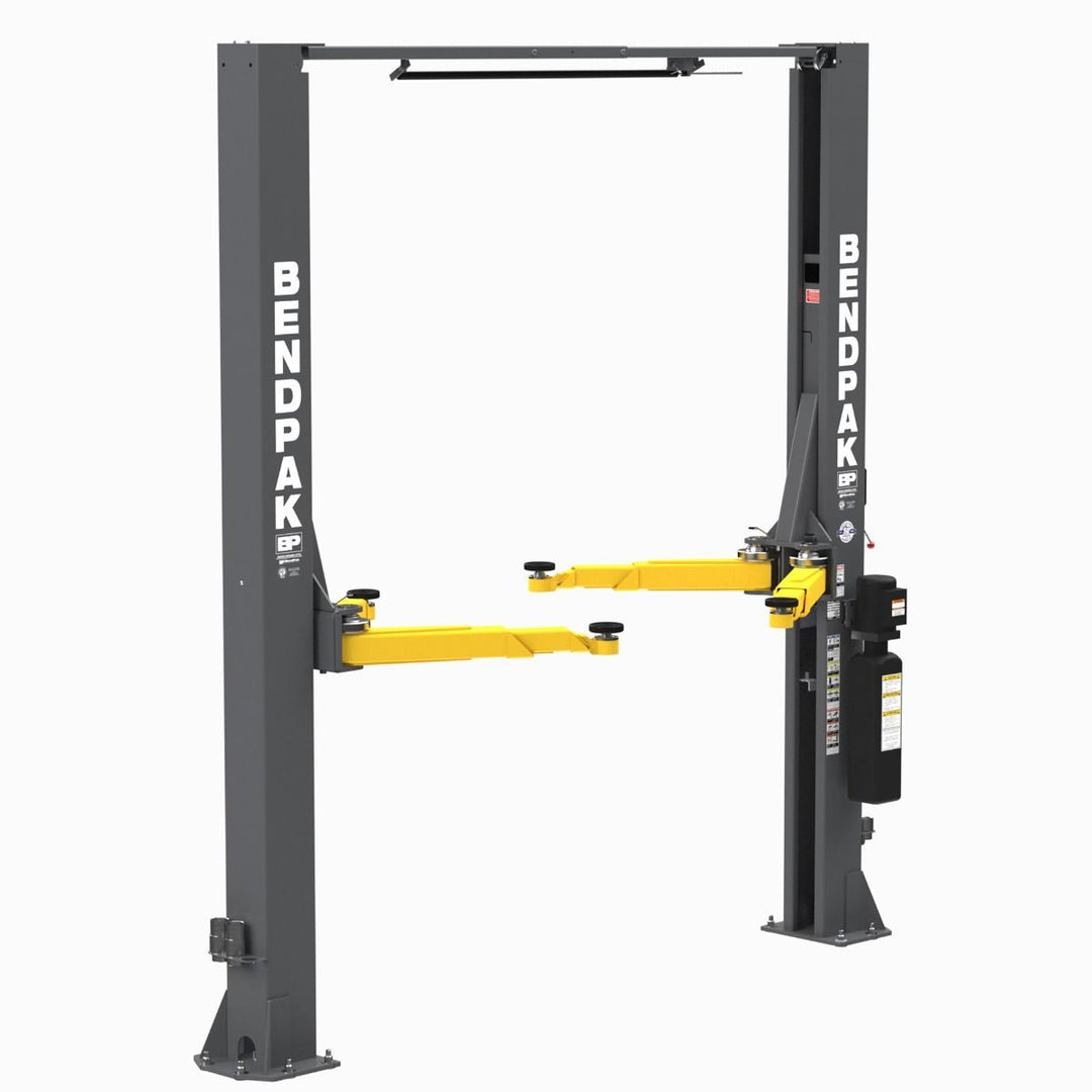 BENDPAK | Two-Post Car Lift | 10000 lb Capacity | Adaptable Clearfloor Adjustable Width | 10AP