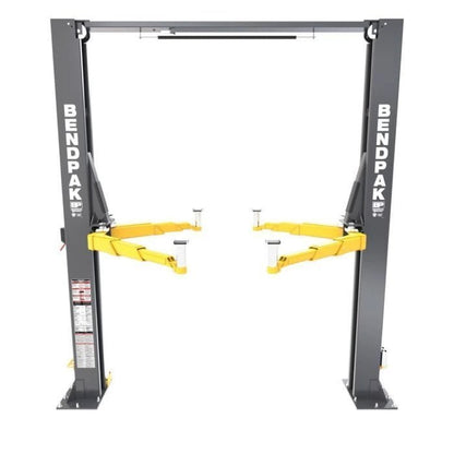 BENDPAK XPR-12CL Two Post Car Lift, 12,000 lb Cap Clearfloor Triple-Telescoping Arms