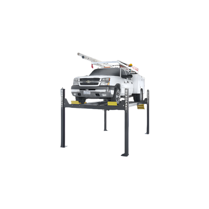 BENDPAK | Four Post Car Lift | 14000 lb Capacity Tall Lift 82” Rise | HD-14T