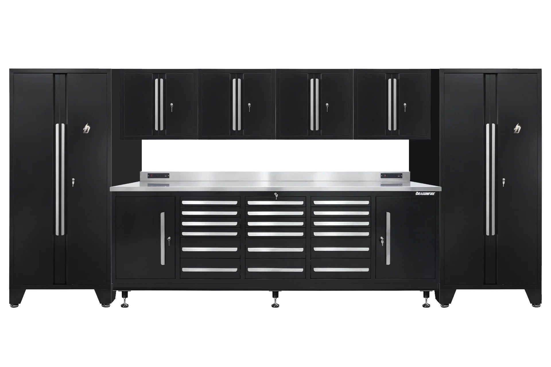 Dragonfire Pro Series 18 Drawer Workbench Package