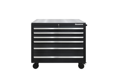Dragonfire Pro Series 6 Drawer 43-1/2" Rolling Tool Cabinet