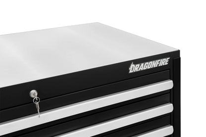 Dragonfire Pro Series 6 Drawer 43-1/2" Rolling Tool Cabinet