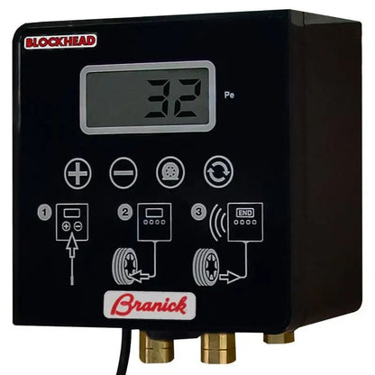 BRANICK Blockhead Auto Tire Inflator, 40-0075, High Efficiency