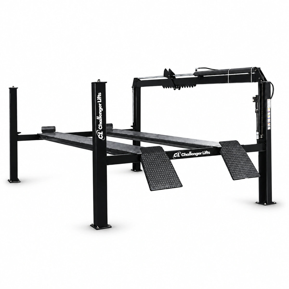 Challenger 44018E 4-Post Automotive Lift 18,000 lb Extended