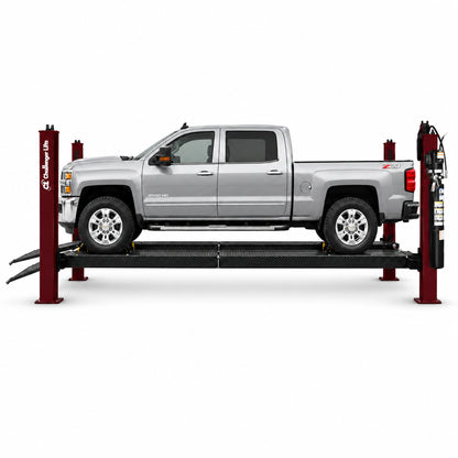Challenger 44018E 4-Post Automotive Lift 18,000 lb Extended