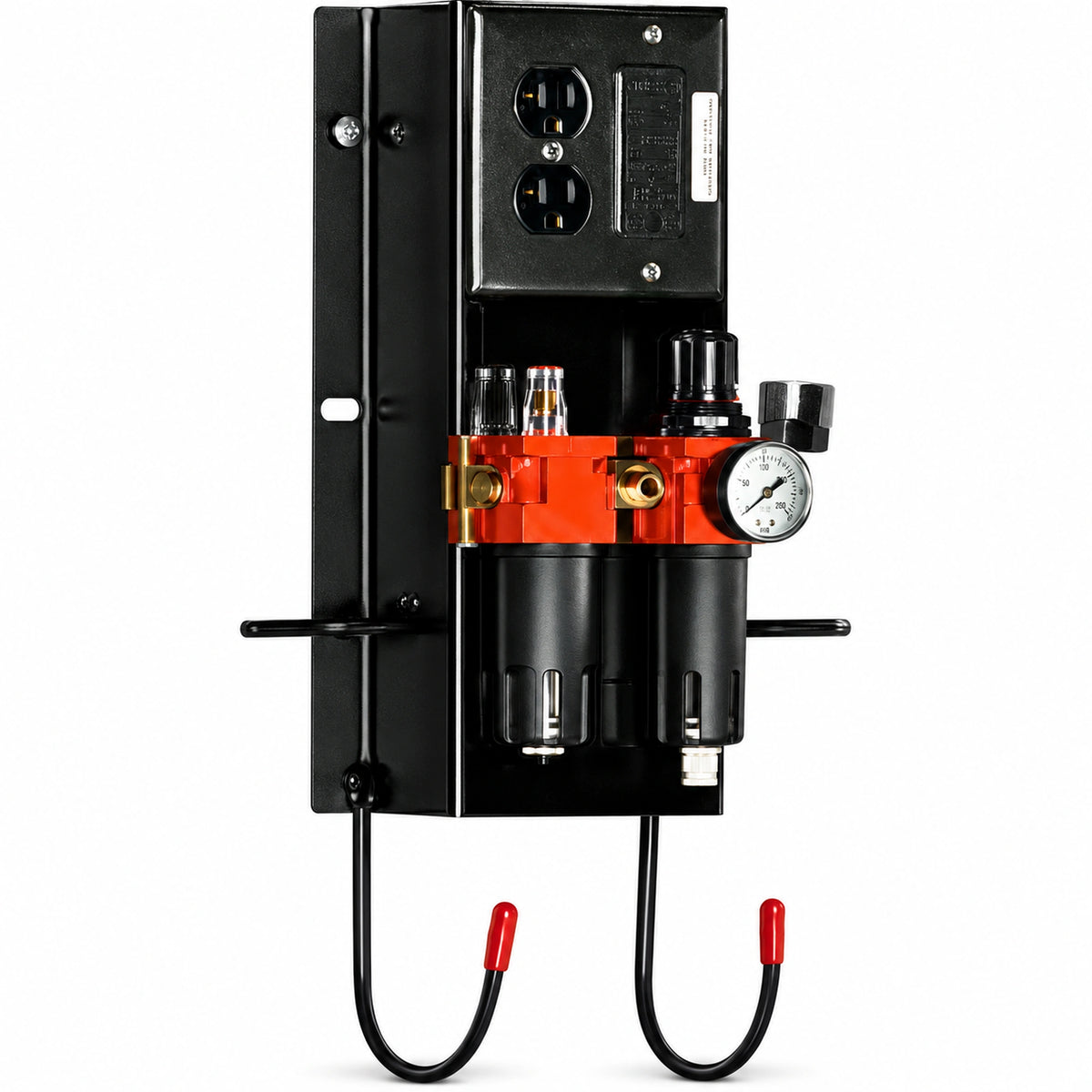Challenger B10264A Air/Electric Workstation With Filter, Lubricator and Regulator