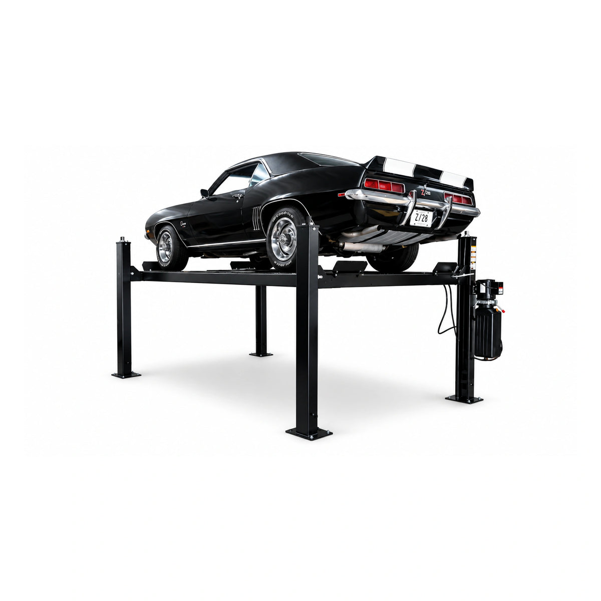 Challenger CL4P7 Four Post Car Lift 7,000 lb Home Garage
