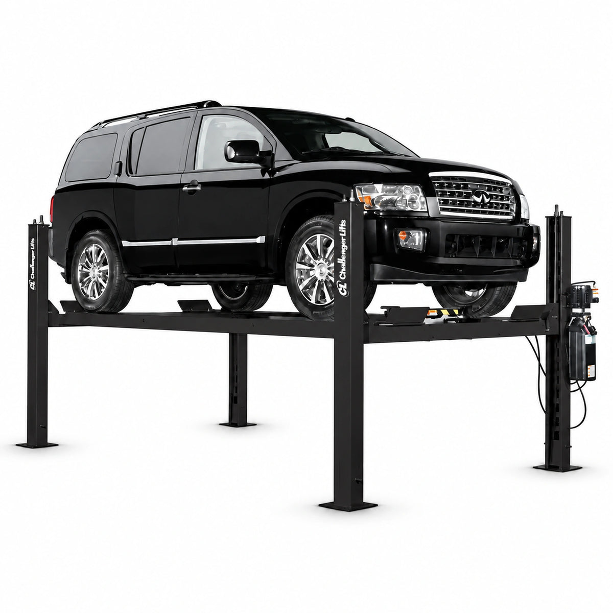 Challenger CL4P9S Four-Post Storage Lift 9000 lb Capacity ALI