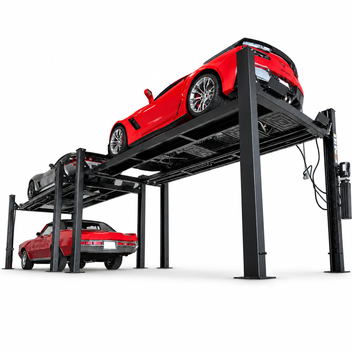 Challenger CL4P9X 9000 lb Four-Post Automotive Storage Lift