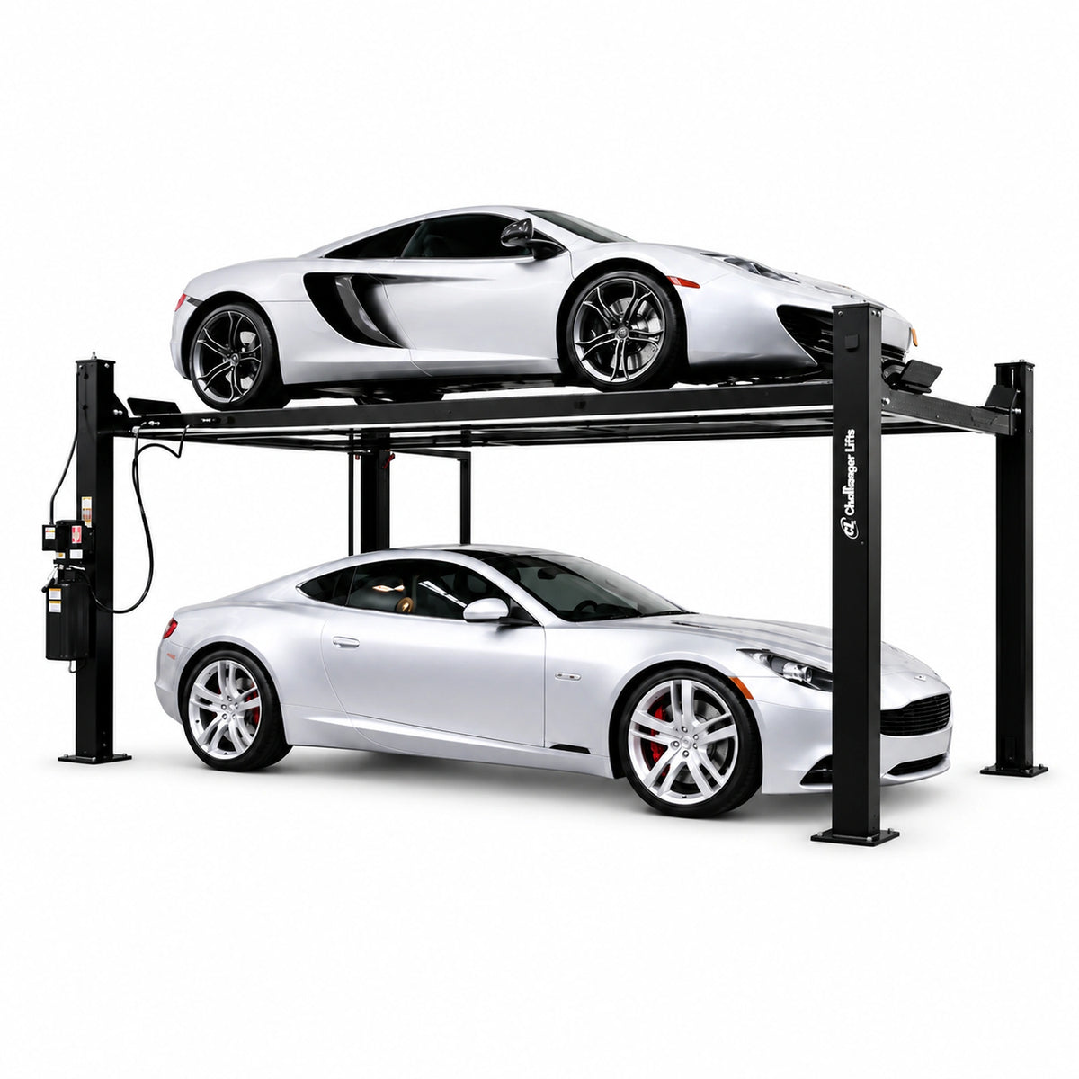 Challenger CL4P9X 9000 lb Four-Post Automotive Storage Lift