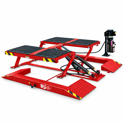 Challenger SRM10 Short-Rise Scissor Lift 10000 lb 22 Inch Rise