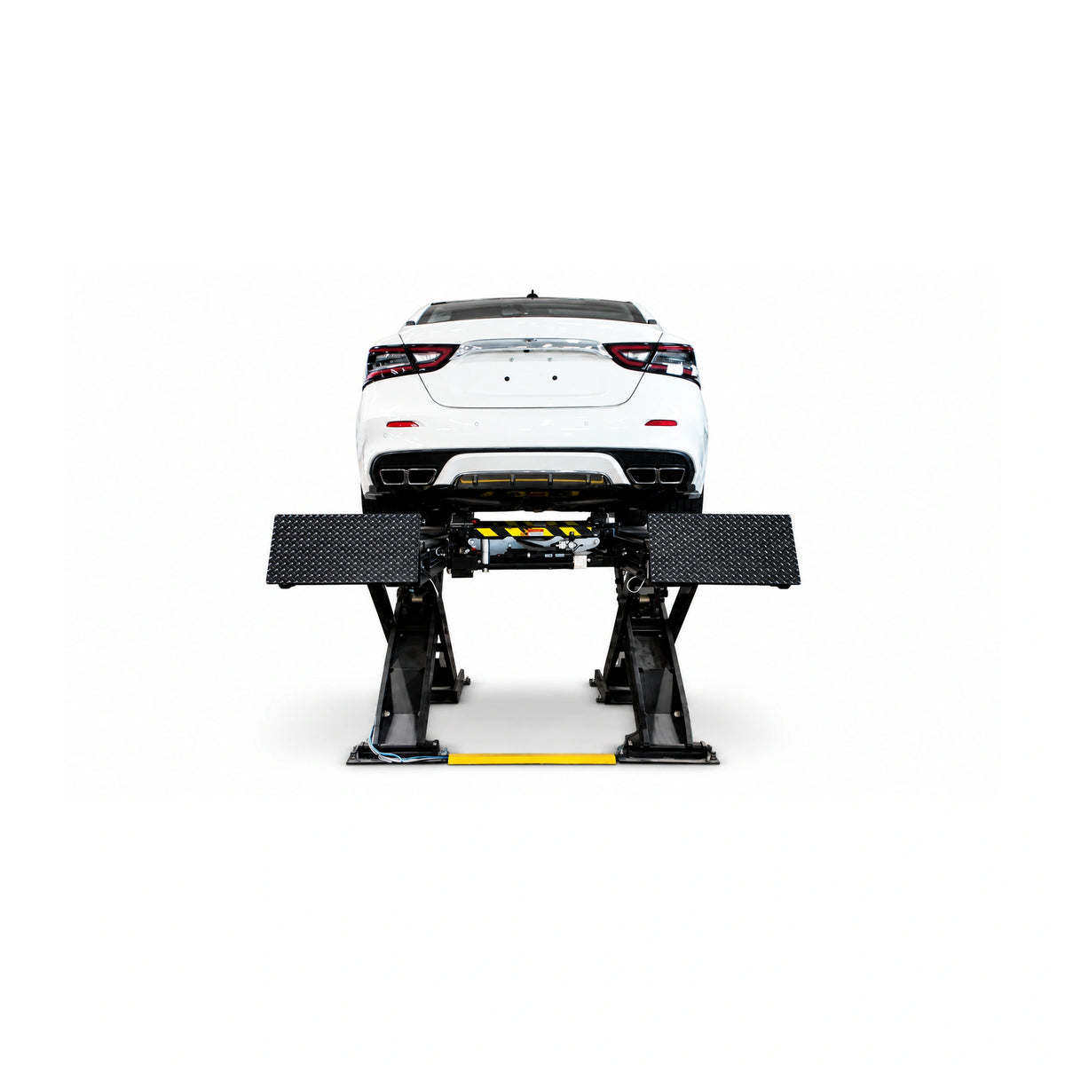 Challenger SX14 14,000 lb Scissor Alignment Lift with LED Lighting