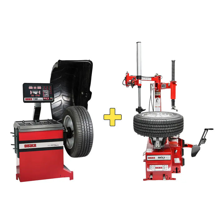 COATS | 1300 Balancer + MAXX 70 | Tire Changer COMBO