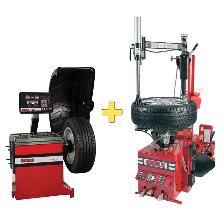 COATS | 1300 Balancer + RC-55 | Electric Tire Changer COMBO