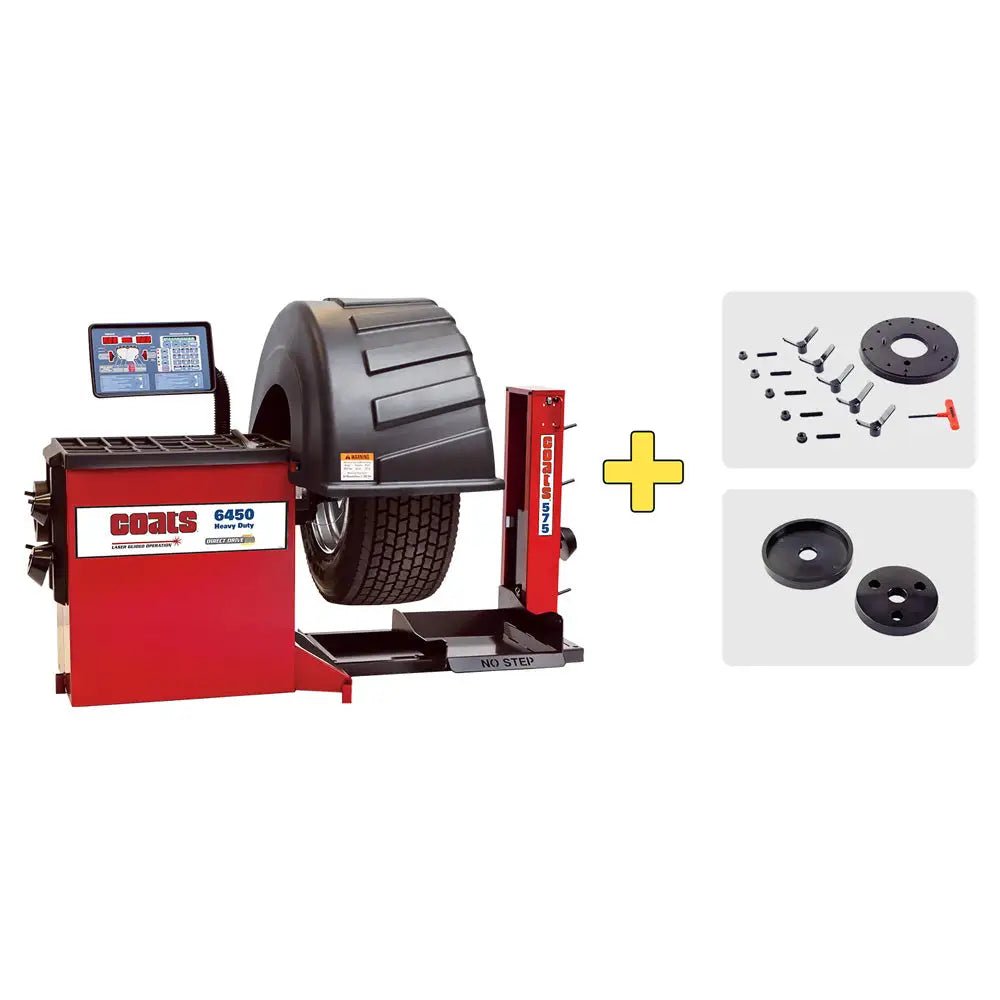 Coats 6450-3DK HD Truck Wheel Balancer w/ Wheel Lift 