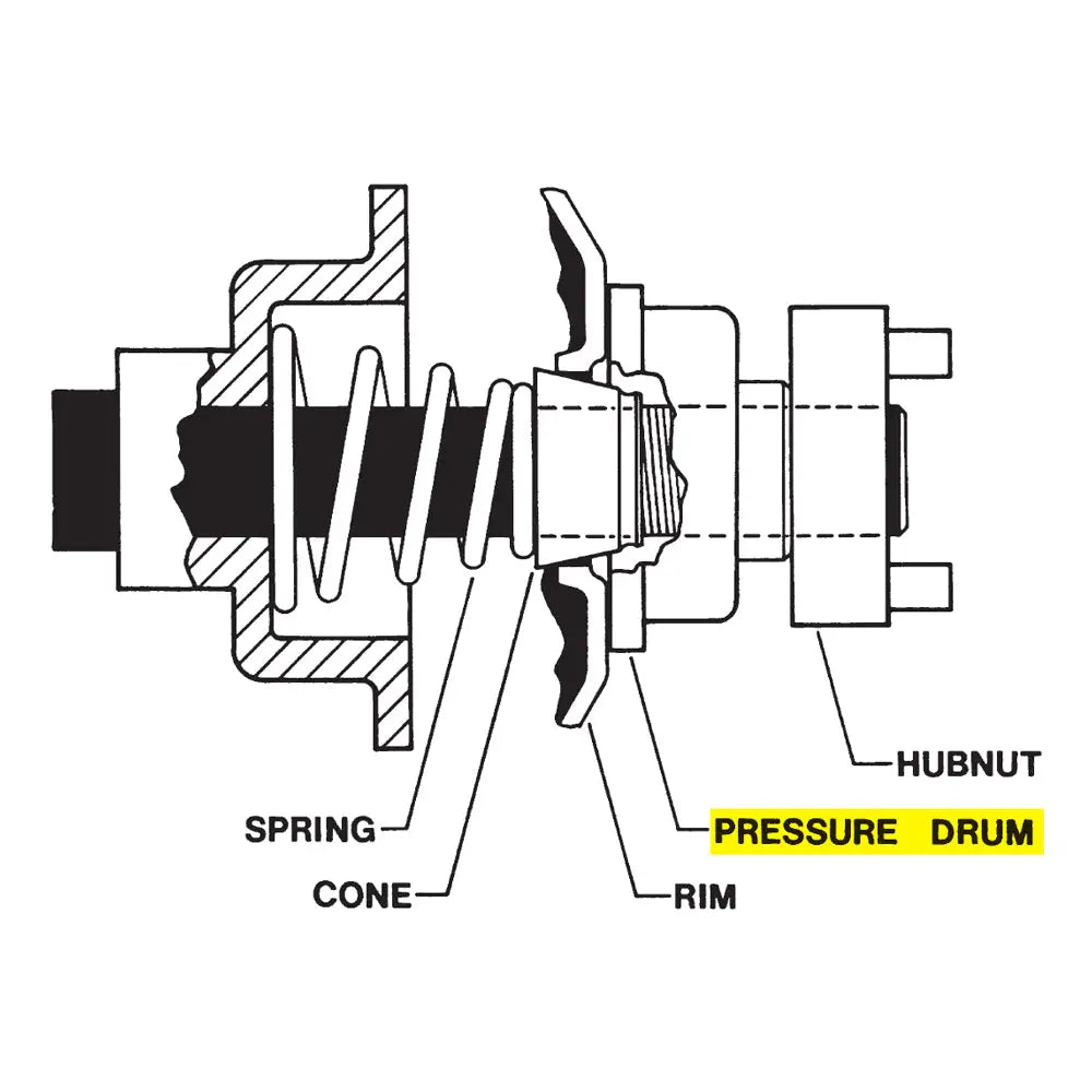 COATS | 8308642 | Pressure Drum | For 6401/6450 HD Balancer