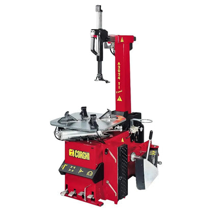 CORGHI A2024TI Tilt-Back Tire Changer, Choose Electric or Air Motor