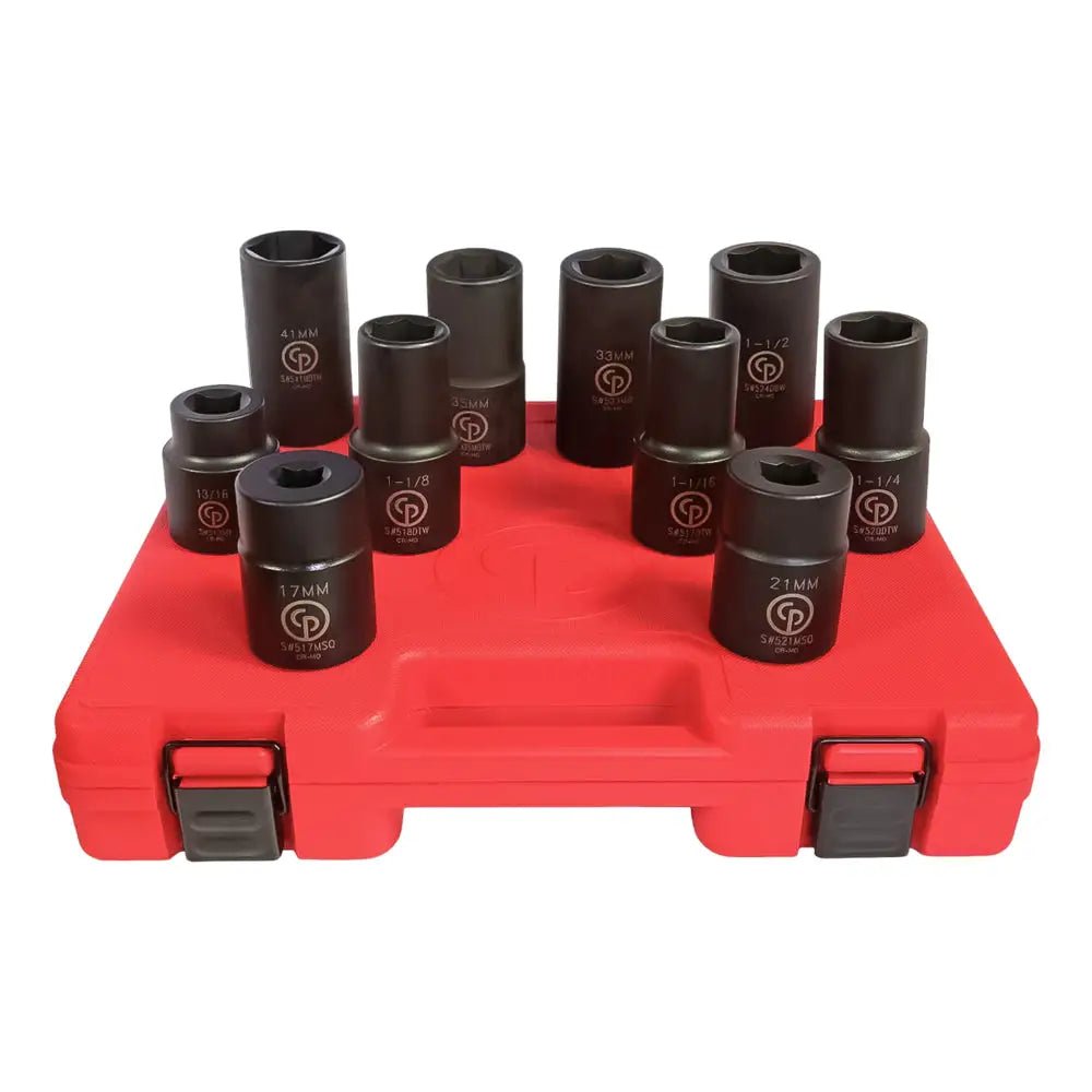 CP SS#5210WS No.5 Spline Drive Socket Set, 10 Pieces