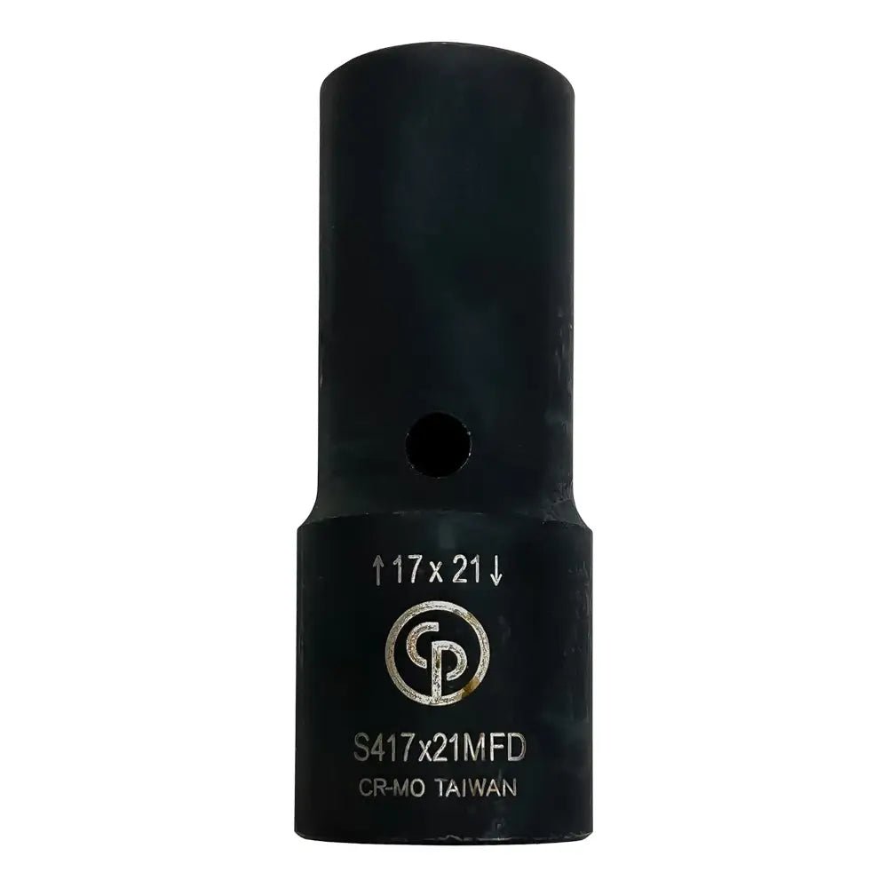 CP 8940166937 1/2" Dr. Flip Deep Impact Socket, Metric 17 x 21mm