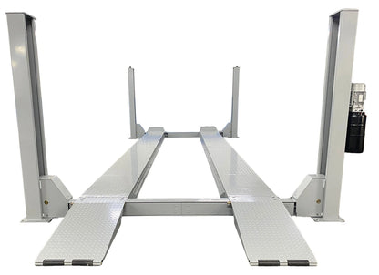 NTR-24 24,000 lb Four-Post Lift - front approach view