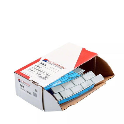 Hofmann Power Weight WW-WG-361-50 Adhesive Wheel Weights, 50g, Box of 50