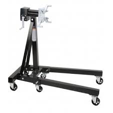 OMEGA 31256 Engine Stand, Rotating Head, 1250 lbs