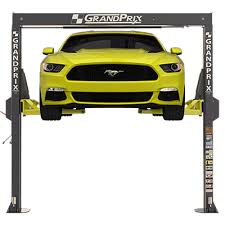 BENDPAK | Two Post Car Lift | GrandPrix Series | 7,000-lb. Capacity | 118.5″ OA Height | 68″ Lifting Height | GP-7LC