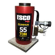 ESCO | Tall 55-Ton Aluminum Jack | 10" Stroke