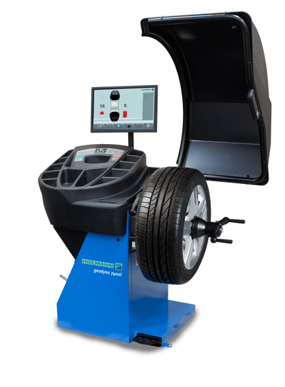 Hofmann Geodyna 7400l Semi-Automatic Wheel Balancer with LCD Monitor