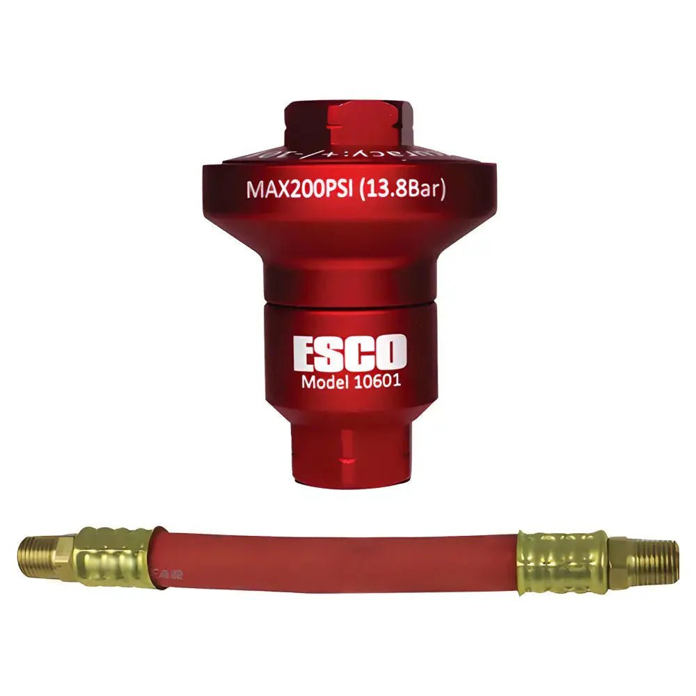 ESCO 10601K Air Reducer with 6 inch Whip-Hose Hydraulic