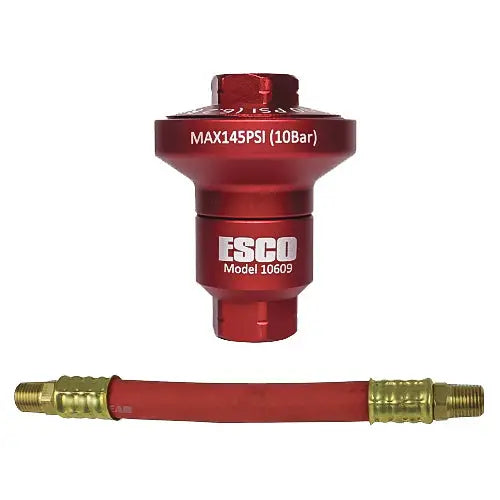 ESCO | 10609K Air Pressure Reducer | w/ 6" Whip-Hose for Air Tools