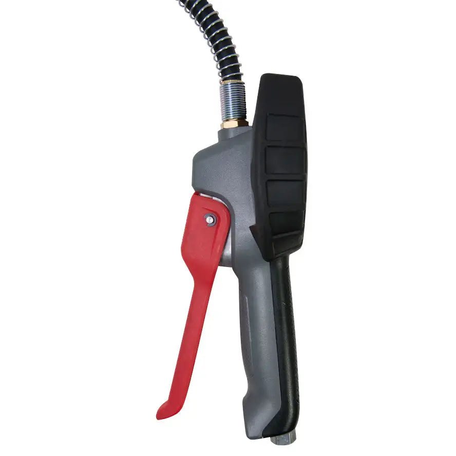 ESCO 10960 Dial Gauge Tire Inflator, 20" Hose (174 PSI / Clip-on)