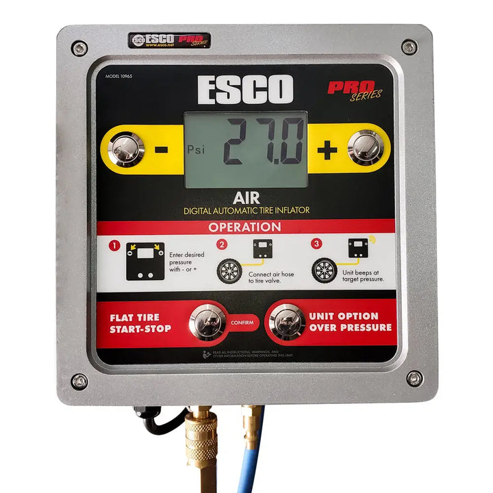 ESCO | 10965 Digital Wall Mounted Tire Inflator | Aluminum