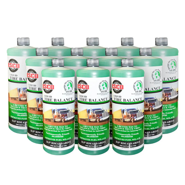 ESCO | 20471 | 32oz Liquid Tire Balance | 12 Bottles