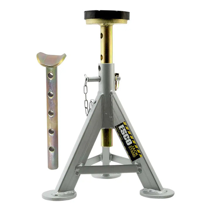 ESCO | 10498K | 3 Ton Jack Stand w/ Axle and Rubber Cushion Post (Pair)