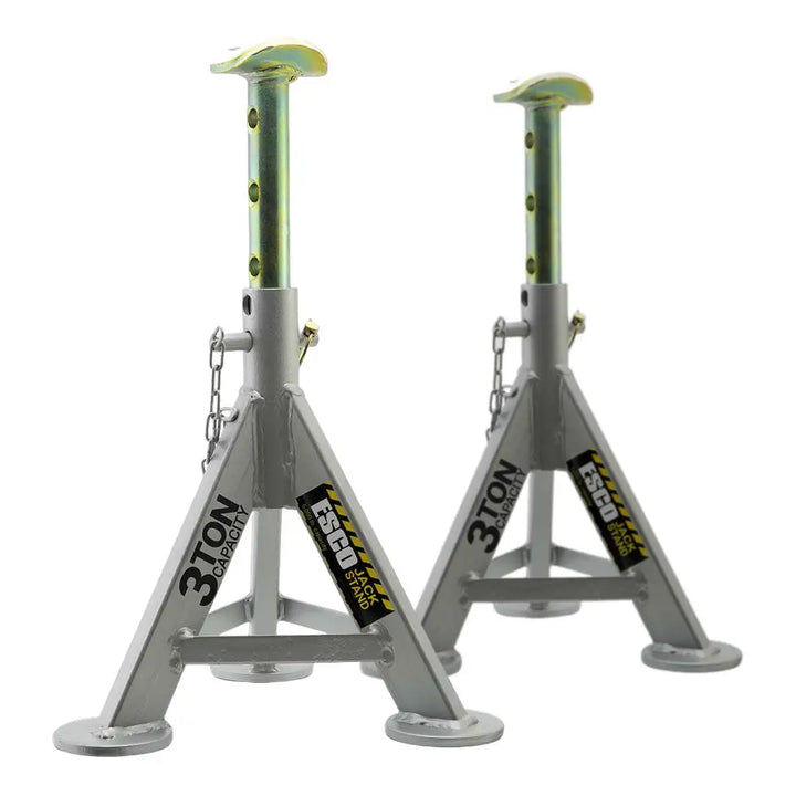 ESCO | 10497 | 3 Ton Jack Stand w/ Axle Top Post (Pair)