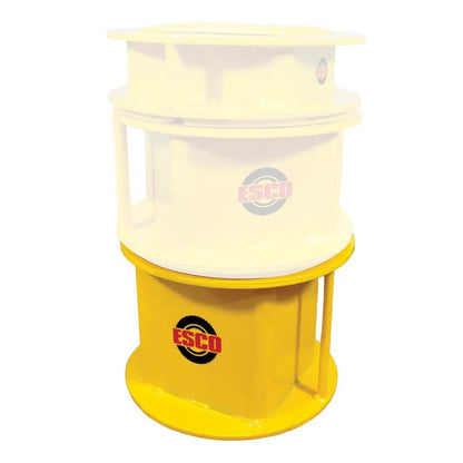 ESCO 12503 9" Height Steel Cribbing Jack Stand, 55 Ton Capacity