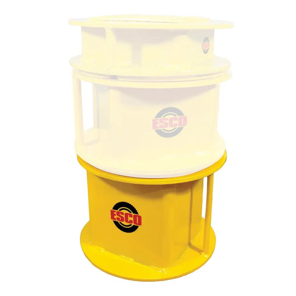 ESCO 12503 9" Height Steel Cribbing Jack Stand, 55 Ton Capacity