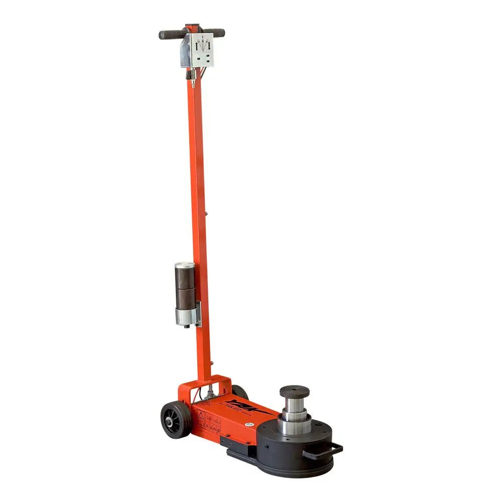 ESCO hydraulic jack with 3-stage lift for low-profile buses and heavy-duty fleet service