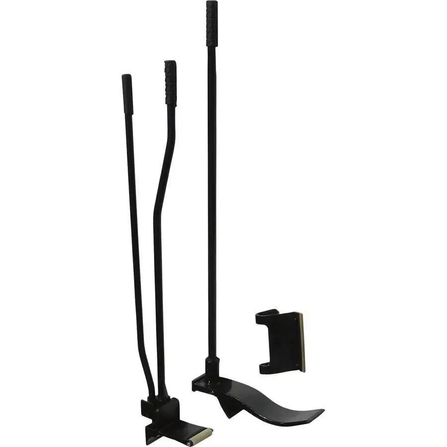 ESCO truck tire demounting system removes tires fast